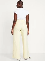 High-Waisted Baggy Wide-Leg Jeans