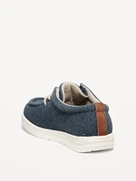 Slip-On Deck Shoes for Toddler Boys