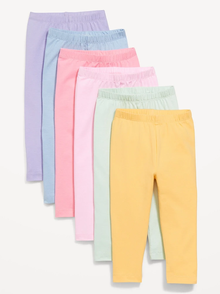 Leggings 6-Pack for Toddler Girls