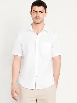 Classic Fit Everyday Linen-Blend Shirt