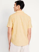 Classic Fit Everyday Linen-Blend Shirt