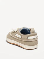 Canvas Boat Shoes for Baby