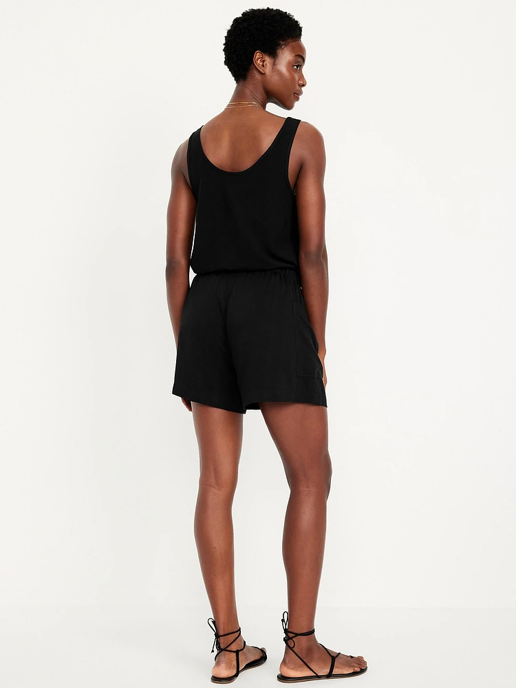 High-Waisted Playa Shorts -- 3.5-inch inseam