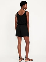 High-Waisted Playa Shorts -- 3.5-inch inseam