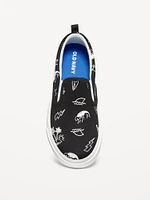 Slip-On Canvas Sneakers for Boys