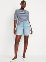 High-Waisted OG Jean Shorts -- 7-inch inseam