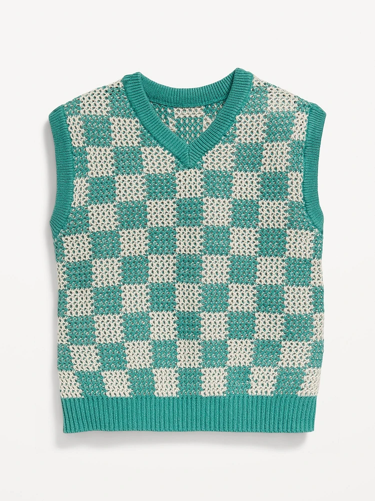 Oversized Vest for Toddler Boys