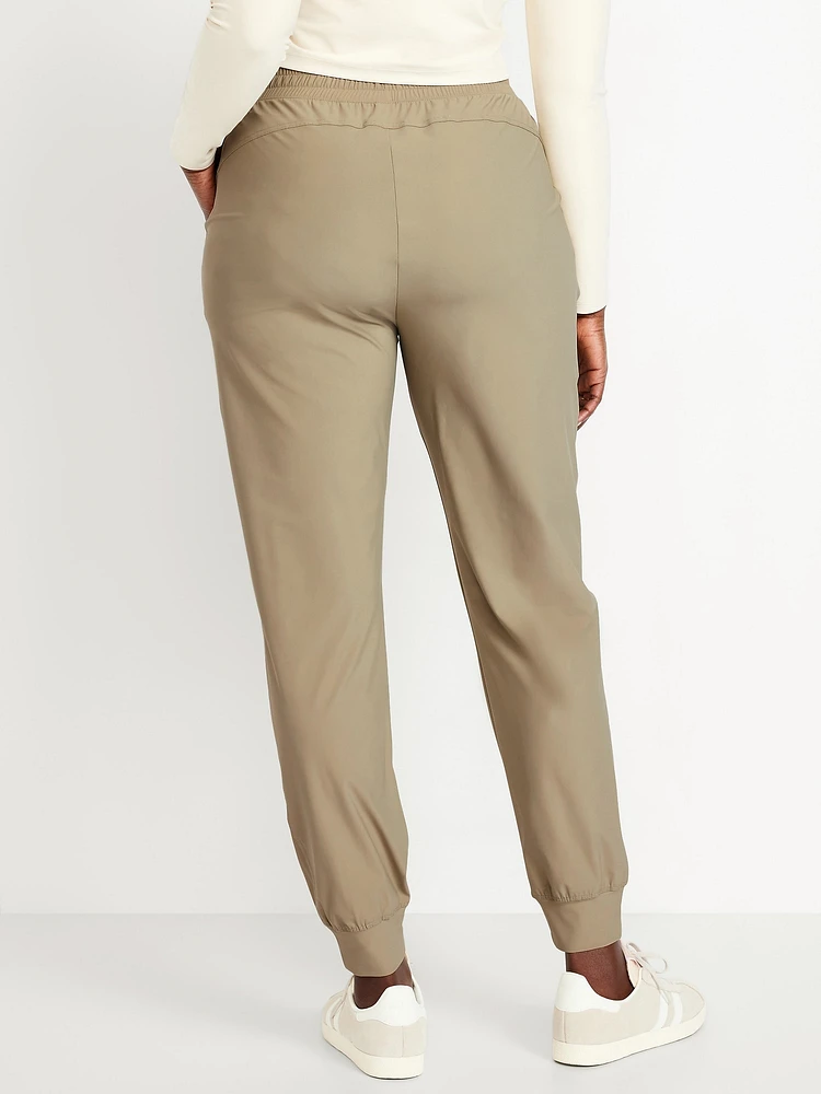 High-Waisted SleekTech Joggers