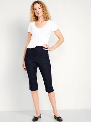 Extra High-Waisted Polished Pixie Capri Pants