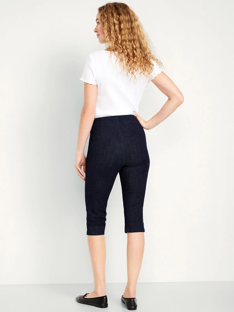 Extra High-Waisted Polished Pixie Capri Pants