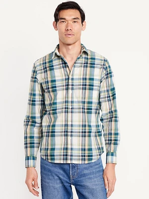 Classic Fit Plaid Everyday Shirt