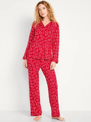 Knit Jersey Pajama Pant Set