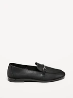 Faux-Leather Soft Loafer