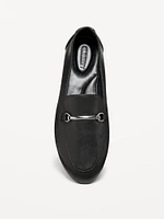 Faux-Leather Soft Loafer