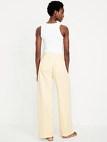 High-Waisted Baggy Wide-Leg Jeans