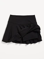 High-Waisted Skort for Girls