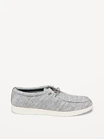 Textured Knit Loafers