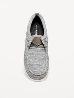 Textured Knit Loafers