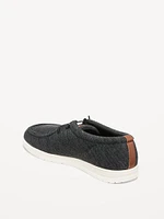 Textured Knit Loafers