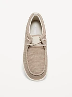 Textured Knit Loafers