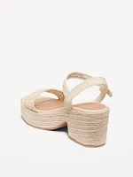 Espadrille Platform Sandals