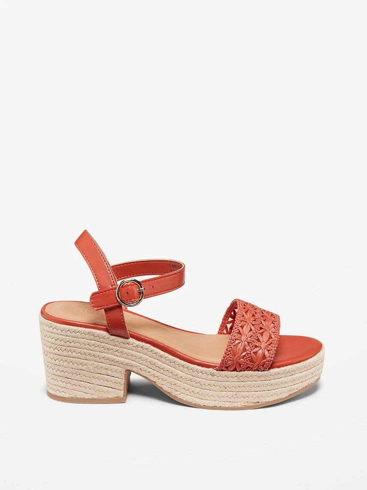 Espadrille Platform Sandals