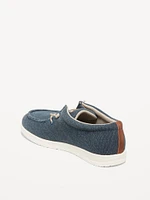 Slip-On Knit Deck Shoes for Boys