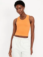 Exhale Seamless Fitted Rib Tank