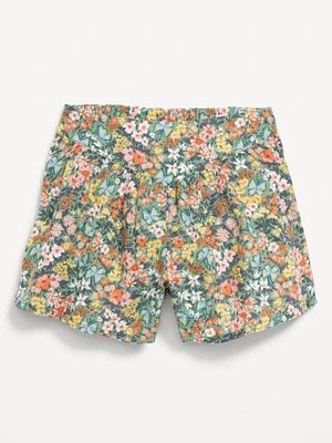 Printed Swing Culotte Shorts for Toddler Girls