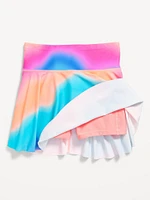High-Waisted PowerSoft Skort for Girls