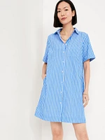 Mini Shirt Dress