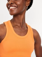Exhale Seamless Fitted Rib Tank