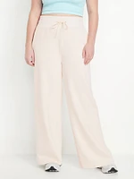 Dynamic Fleece Wide-Leg Pants