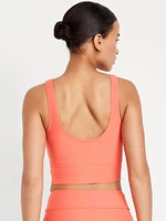 Matte Longline Swim Top