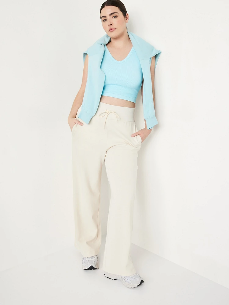Exhale Seamless V-Neck Rib Tank