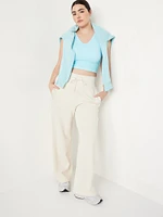 Exhale Seamless V-Neck Rib Tank