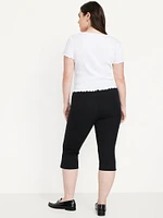 Extra High-Waisted Polished Pixie Capri Pants