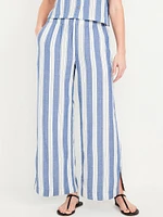 High-Waisted Wide-Leg Pants