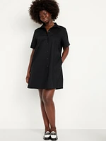 Mini Shirt Dress