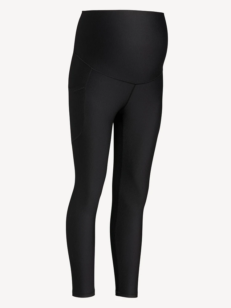 Legging PowerSoft longueur 7/8 à panneau couvrant de maternité