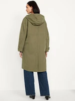 Water-Resistant Oversized Hooded Parka