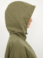 Water-Resistant Oversized Hooded Parka