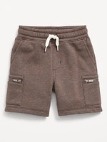 Zip Cargo Fleece Shorts for Toddler Boys