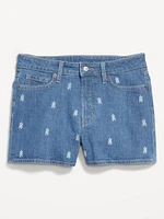 Curvy High-Waisted OG Jean Shorts -- 3-inch inseam