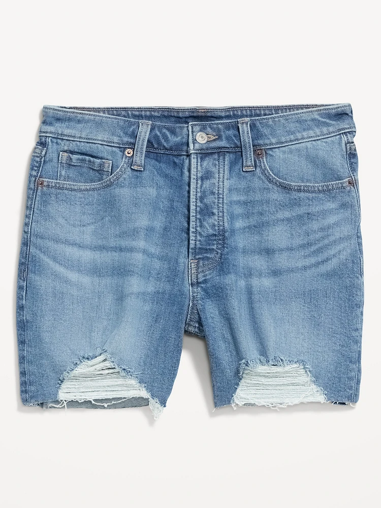 Curvy High-Waisted OG Jean Shorts -- 5-inch inseam