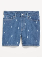 Curvy High-Waisted OG Jean Shorts -- 5-inch inseam