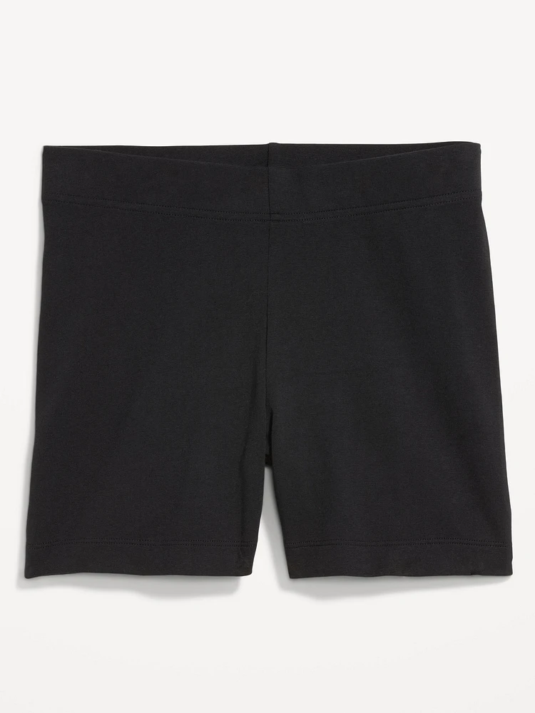 High-Waisted Biker Shorts -- 4-inch inseam