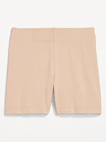 High-Waisted Biker Shorts -- 4-inch inseam