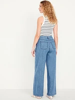 High-Waisted Super Wide-Leg Drapey