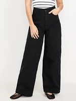 Extra High-Waisted Mariner Wide-Leg Pants